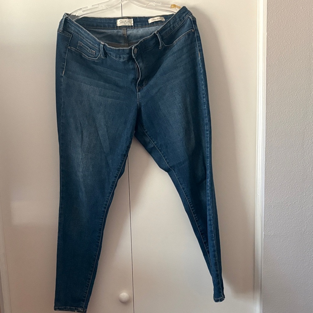 Jessica Simpson Dark Blue Skinny Jeans